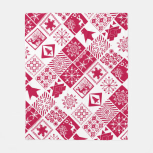 Cobertor De Velo Xadrez escandinava