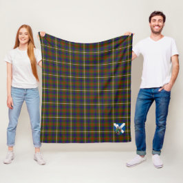 Cobertor De Velo Xadrez Escocês de Caça Scotts Fraser