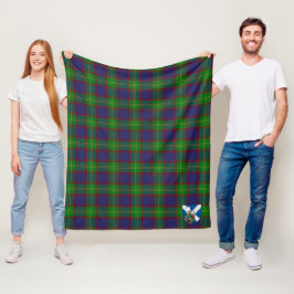 Cobertor De Velo Xadrez Escocês Tartã de Scotts Durie