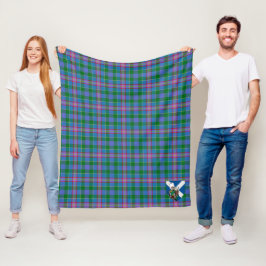 Cobertor De Velo Xadrez Escocês Tartan de Pitcairn da Scotts