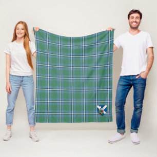 Cobertor De Velo Xadrez Escocês Tartan de Scotts Irvine