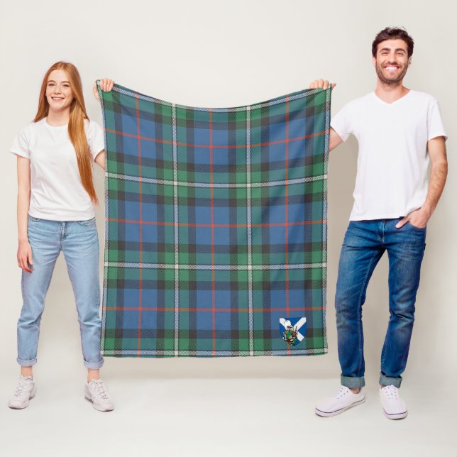 Cobertor De Velo Xadrez Escocês Tartan de Scotts MacPhail (In Situ)