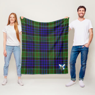 Cobertor De Velo Xadrez Escocês Tartan Scotts Newman
