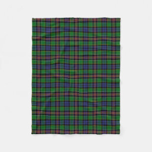 Cobertor De Velo Xadrez Escocesa Clan Allison Tartan