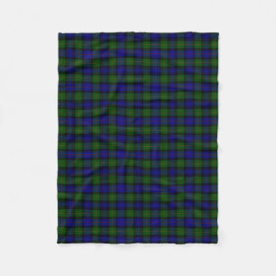 Cobertor De Velo Xadrez escocesa Clan Bonner Tartan
