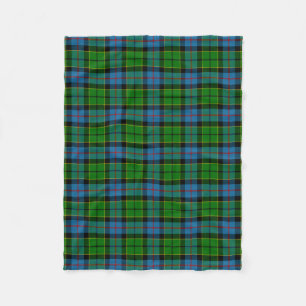 Cobertor De Velo Xadrez Escocesa Clan Forsyth Tartan