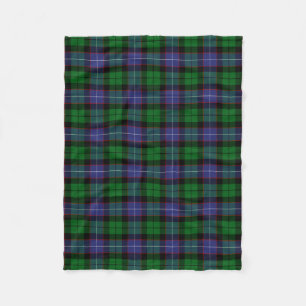 Cobertor De Velo Xadrez Escocesa Clan Galbraith Tartan