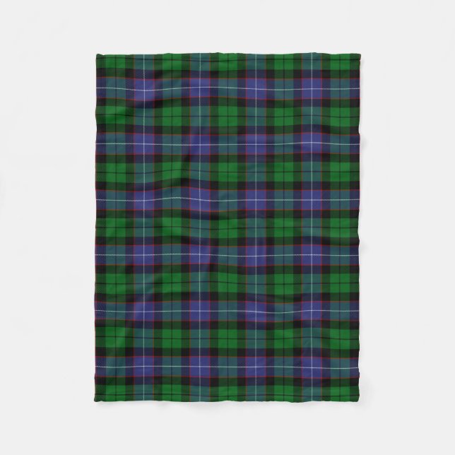 Cobertor De Velo Xadrez Escocesa Clan Galbraith Tartan (Frente)
