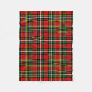 Cobertor De Velo Xadrez Escocesa Clan Gillespie Tartan