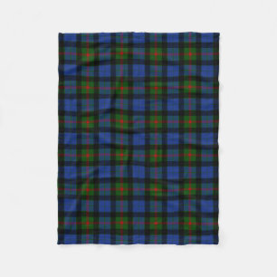 Cobertor De Velo Xadrez Escocesa Clan Gunn Tartan