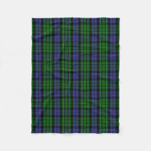 Cobertor De Velo Xadrez Escocesa Clan MacCallum Tartan