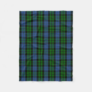 Cobertor De Velo Xadrez Escocesa Clan MacKay Tartan