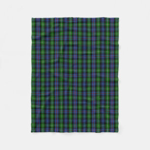 Cobertor De Velo Xadrez Escocesa Clan MacKenzie Tartan