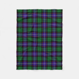 Cobertor De Velo Xadrez Escocesa Clan Mitchell Tartan