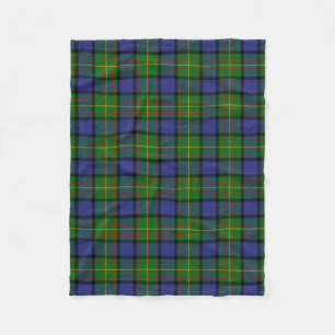 Cobertor De Velo Xadrez Escocesa Clan Muir Tartan