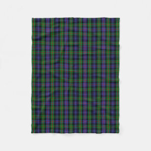 Cobertor De Velo Xadrez Escocesa Clan Murray Tartan