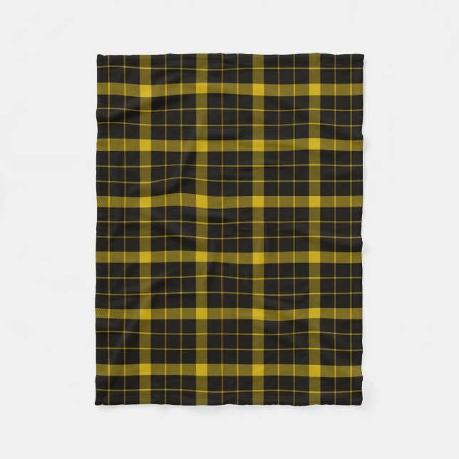 Cobertor De Velo Xadrez Escocesa Clan Raeburn Tartan (Frente)