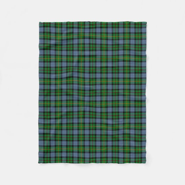 Cobertor De Velo Xadrez Escocesa Clan Smith Tartan (Frente)