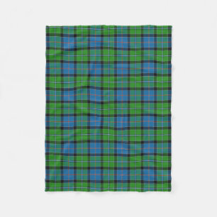 Cobertor De Velo Xadrez Escocesa Clan Stirling Tartan
