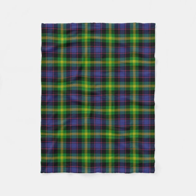 Cobertor De Velo Xadrez escocesa Clan Watson Tartan (Frente)