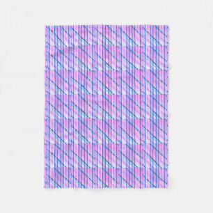 Cobertor De Velo xadrez gingham em roxo
