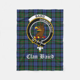 Cobertor De Velo Xadrez Sherpa Blanket Baird Clan Scottish
