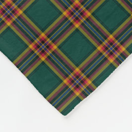 Cobertor De Velo Xadrez Verde Escura Moran Tartan