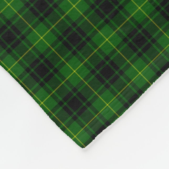 Cobertor De Velo Xadrez verde MacArthur tartan (Quina)