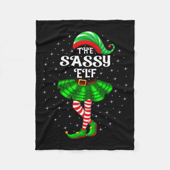 Cobertor De Velo Xmas Family Matching Women Girls Mom The Sy Elf Ch (Frente)