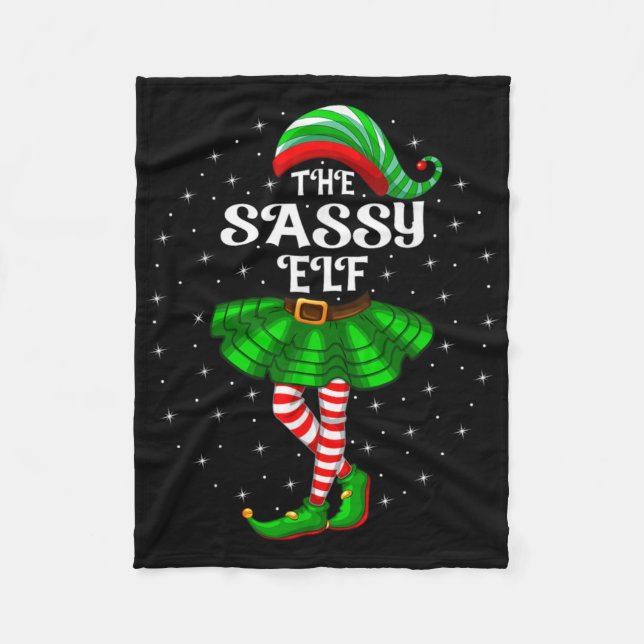 Cobertor De Velo Xmas Family Matching Women Girls Mom The Sy Elf Ch (Frente)