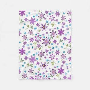 Cobertor De Velo Xmas Gift Bonito Ditsy Floral