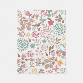 Cobertor De Velo Xmas Gift Floral 4 Seasons
