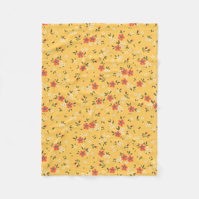 Cobertor De Velo Xmas Gift Floral E Hardy (Frente)