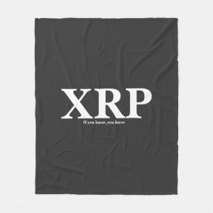 Cobertor De Velo XRP Se você sabe, você sabe