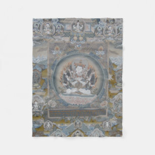 Cobertor De Velo Yab Yum Vajrasattva Fleece Blanket