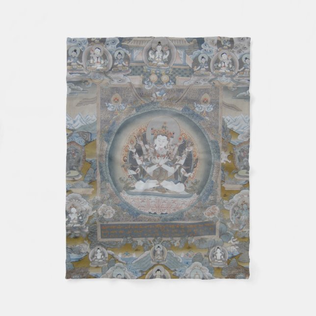 Cobertor De Velo Yab Yum Vajrasattva Fleece Blanket (Frente)