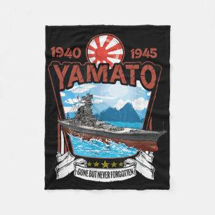 Cobertor De Velo Yamato, batente militar japonês da Segunda Guerra 
