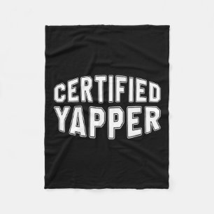 Cobertor De Velo Yapper Funny Professional Yapper Certificado