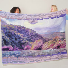 Cobertor De Velo Yelapa costeira para Puerto 1620 Fleece Blanket