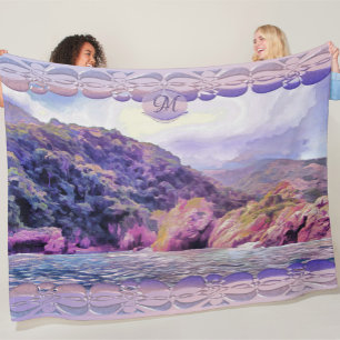 Cobertor De Velo Yelapa costeira para Puerto 1620 Fleece Blanket