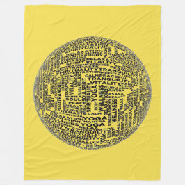 COBERTOR DE VELO YOGA BELIEFS