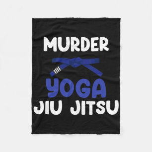 Cobertor De Velo Yoga de Assassinato Jiu Jitsu Caratê Boxe Muay Tha