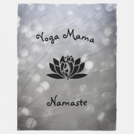 Cobertor De Velo Yoga Mama Namaste design