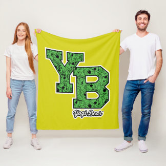 Cobertor De Velo Yogi Bear - Letras De Variação Padrão