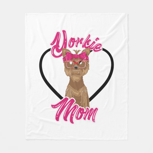 Cobertor De Velo Yorki Mãe (Frente)