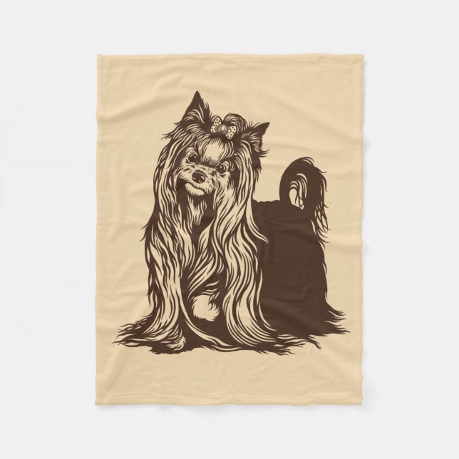 Cobertor De Velo yorkshire terrier (Frente)