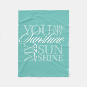 Cobertor De Velo You Are My Sunshine
