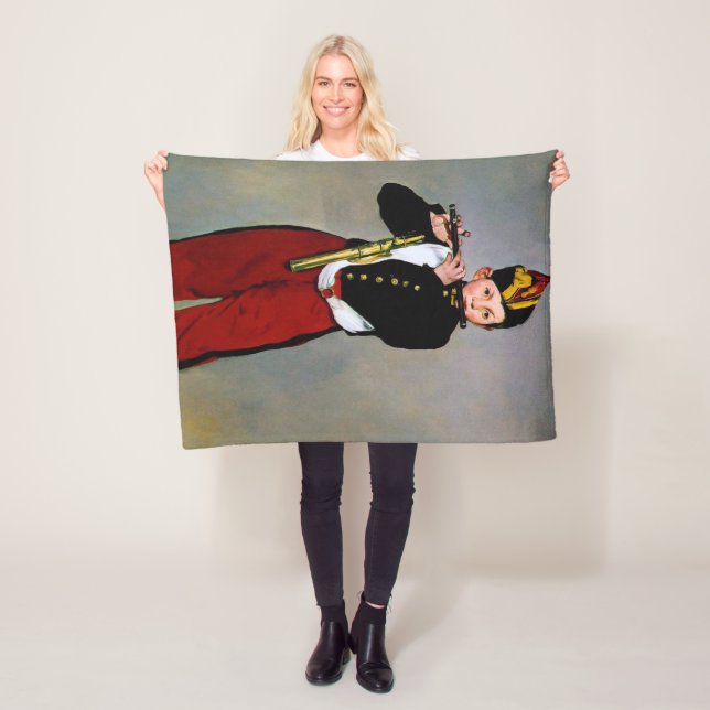 Cobertor De Velo Young Flutist, The Fifer, Edouard Manet, 1866 (In Situ)