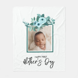 Cobertor De Velo Your First Mother's Day Rose Greenery Photo