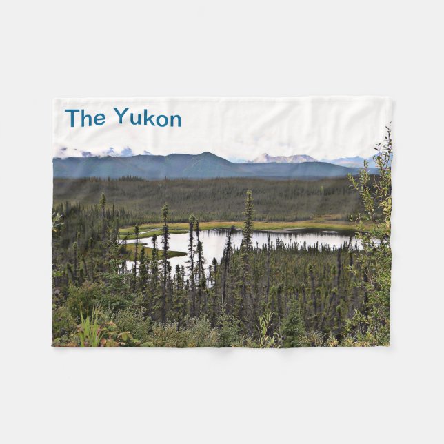 Cobertor De Velo Yukon Pond (Frente (Horizontal))